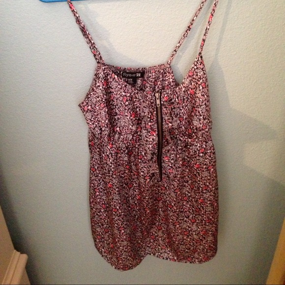SOLD Forever 21 flower tank