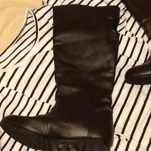 PRICE REDUCED!!!!! Brown leather knee high boots