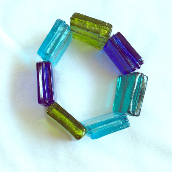Jewelry - Fair trade African glass  bracelet