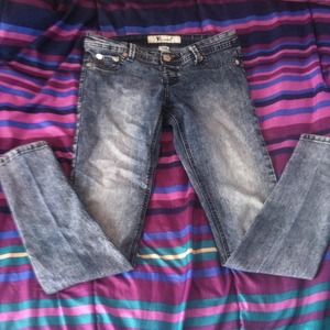 Wet Seal skinny jeans! Super stretchy!