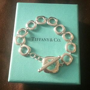 Square Tiffany & Co. Charm Bracelet