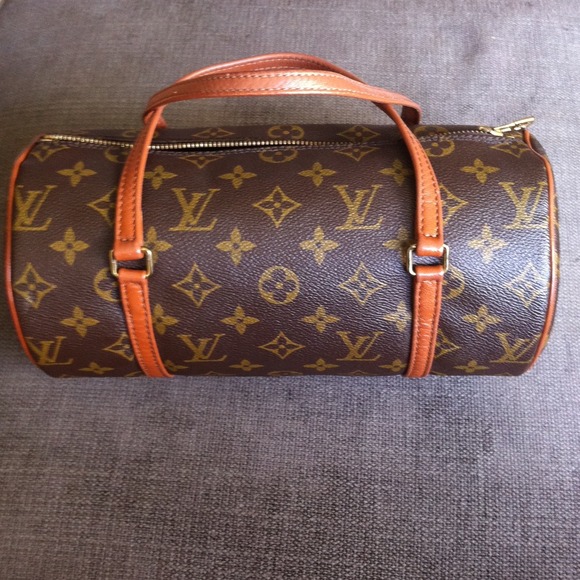 Louis Vuitton Papillion 26 w/cross-grain handles
