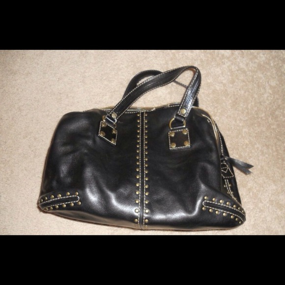 **SOLD**Authentic Michael Kors Astor Black Leather