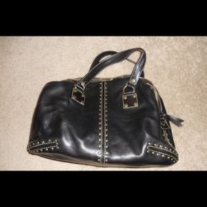 **SOLD**Authentic Michael Kors Astor Black Leather