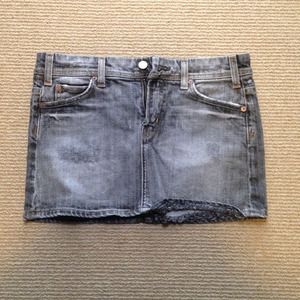Citizen of humanity denim skirt