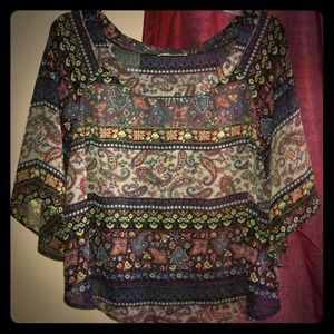 *Paisley Vintage-looking Top*