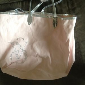 Victoria secret bag,add DKNY silver bag"bundle"