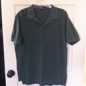 Reserved for jamiehaag.  Five mens polo shirts.