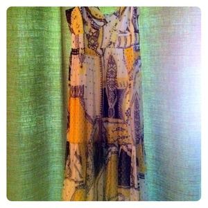 Elie Tahari Maxi Dress.