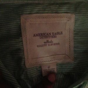 American eagle long sleeve button up