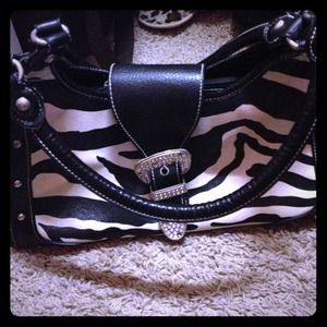 Zebra purse