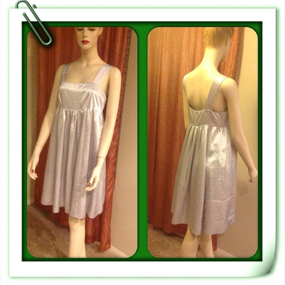 Cute Powder Blue Sleeveless dress