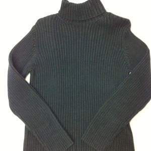 Old Navy charcoal gray ribbed sweater sz. L