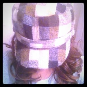 Checkered hat