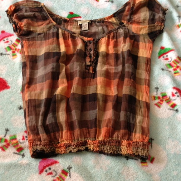 American rag summer blouse