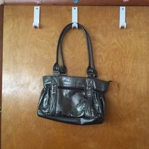 Gray/Silver handbag