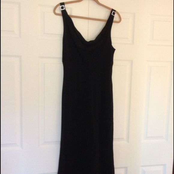 Elegant black cocktail/evening dress
