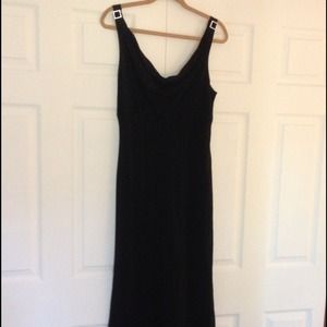 Elegant black cocktail/evening dress