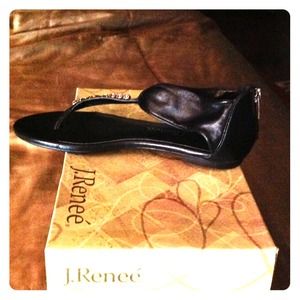 Black Gladiator Sandals