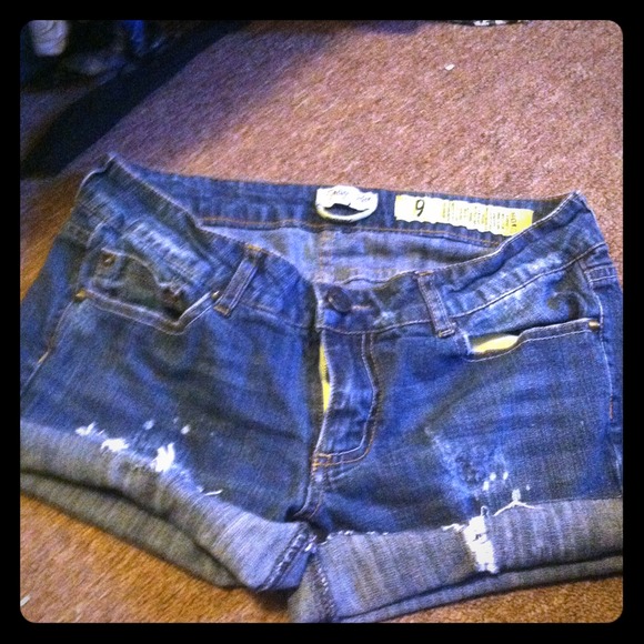 Indigo rein shorts medium wash
