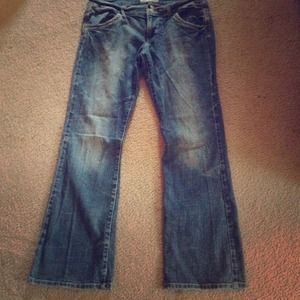 11/12 Maurice's bootcut jeans