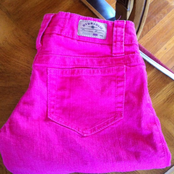 Hydraulic skinny jeans