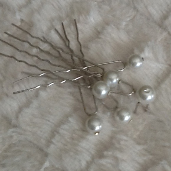 SOLD pearl hairpins