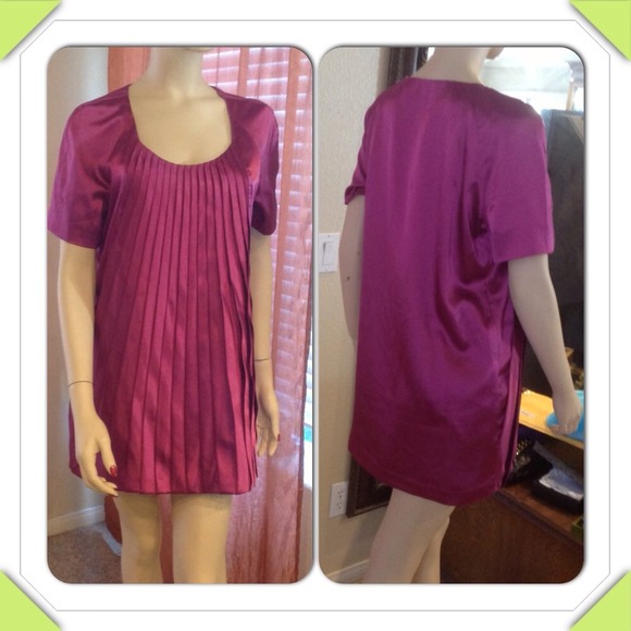 Dark Pink Cute Michael Kors Top