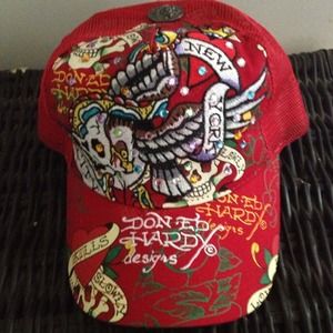 Ed Hardy bling hat