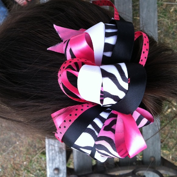 Home made hair bows