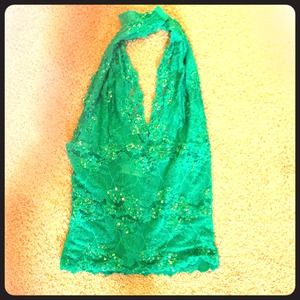 RESERVED👍Sexy sequin halter top 😉