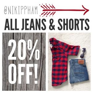 ⭐️ JEANS & SHORTS SALE 👖