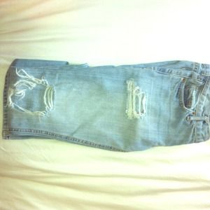 Destroyed Hollister jeans