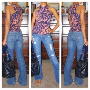 Flirty flare jeans