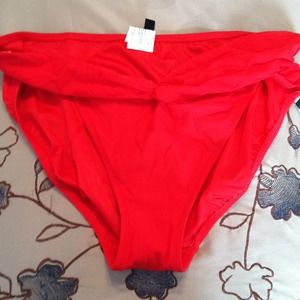 Red Bathing Suit Bottom