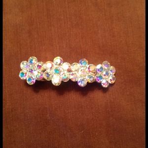 Aurore Boreale 4 Flower Strand Hair Clip