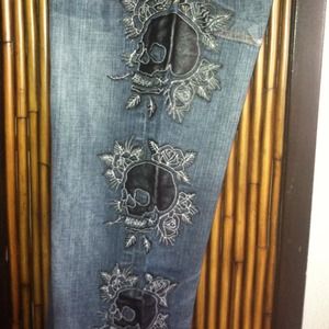 Ed Hardy Denim with Leather