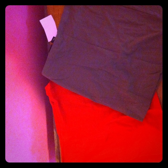 Bundled!! Two casual fitted skirts!