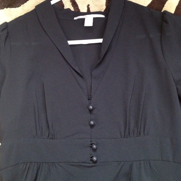 Chiffon black dress - Picture 2 of 2
