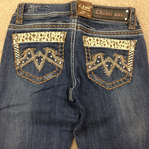 LA Idol boot cut jean NEW! Choose Size!
