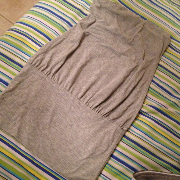 💢REDUCE💢GREY TUBE DRESS