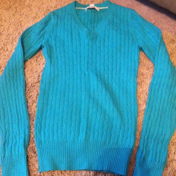 Teal light weight sweater