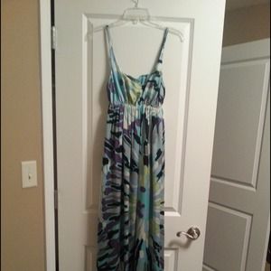 BCBG floral Maxi dress