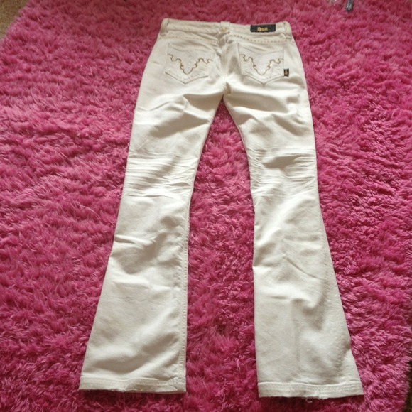 ❌Bundled❌Antik Batik white Denim jeans