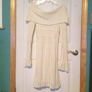 Beautiful sweater dress!