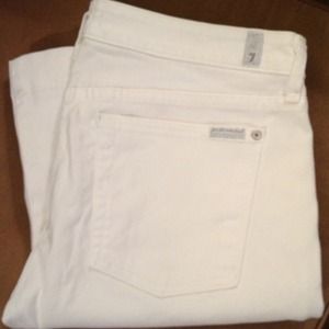 Authentic 7 For All Mankind jeans.