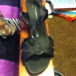Black heels