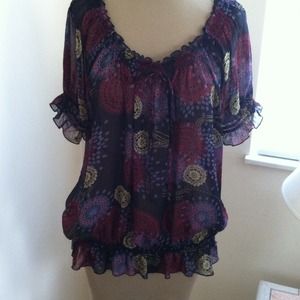 American Rag Gauzy Blouse