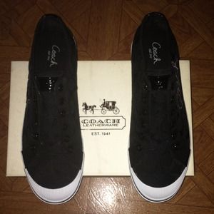 Authentic coach sneakers, worn once