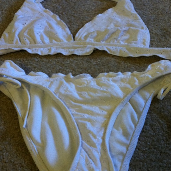 White bikini